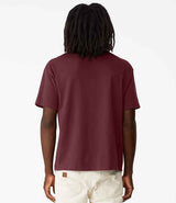 Canvas Unisex Heavyweight Boxy T-Shirt | Maroon thumbnail 2