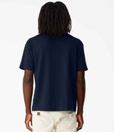 Canvas Unisex Heavyweight Boxy T-Shirt | Navy thumbnail 2