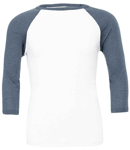 Canvas Unisex 3/4 Sleeve Baseball T-Shirt