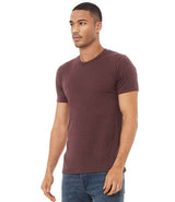 Canvas Unisex Tri-Blend T-Shirt | Maroon Tri-Blend thumbnail 3