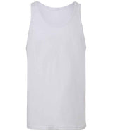 Canvas Unisex Jersey Tank Top | White thumbnail 4