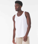 Canvas Unisex Jersey Tank Top | White thumbnail 1