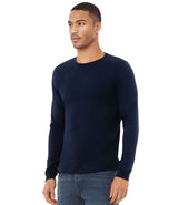 Canvas Unisex Jersey Long Sleeve T-Shirt | Navy thumbnail 3