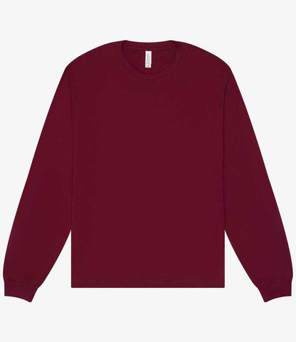 Canvas Unisex Heavyweight Long Sleeve Boxy T-Shirt