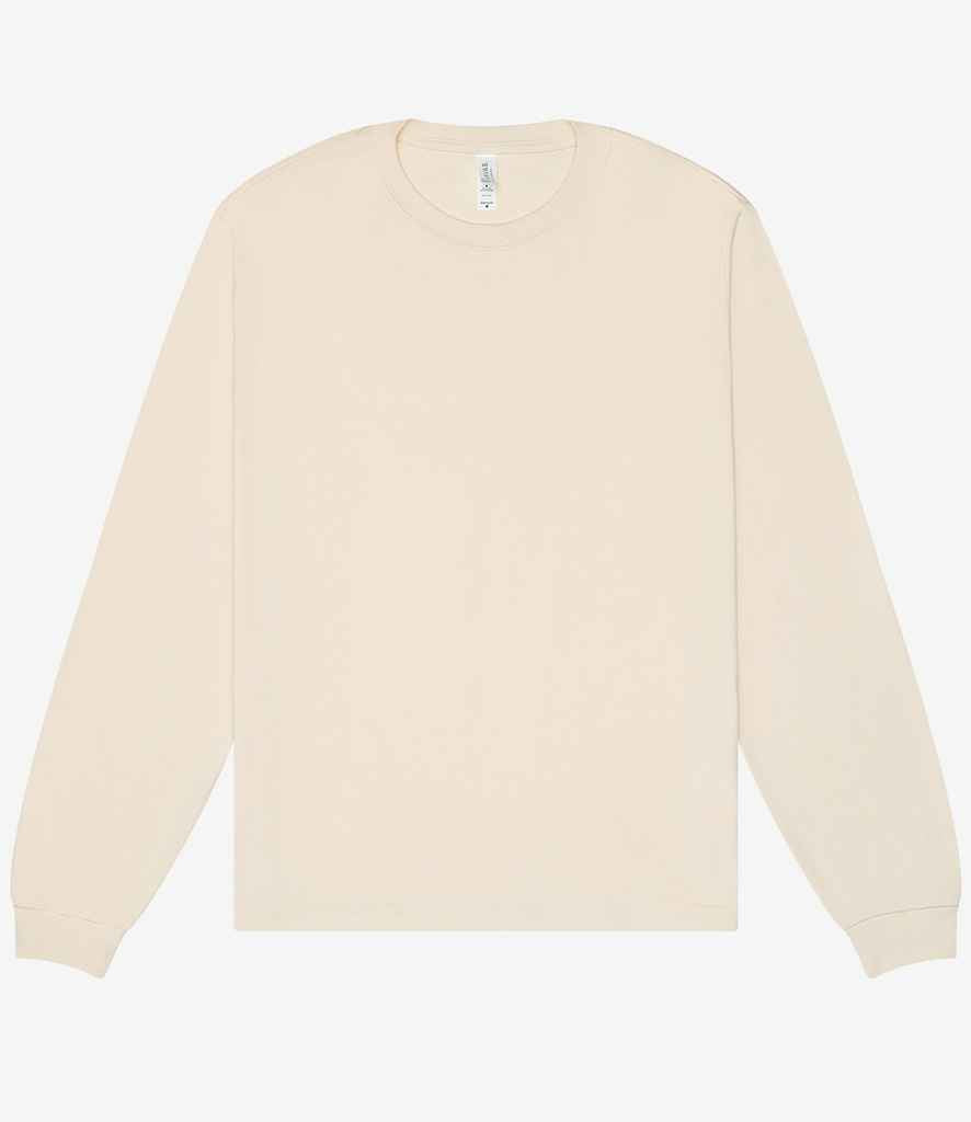 Canvas Unisex Heavyweight Long Sleeve Boxy T-Shirt
