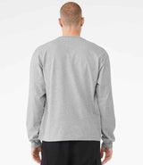 Canvas Unisex Heavyweight Long Sleeve Boxy T-Shirt | Athletic Heather thumbnail 2