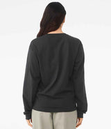 Canvas Unisex Heavyweight Long Sleeve Boxy T-Shirt | Dark Grey thumbnail 2