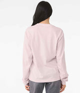 Canvas Unisex Heavyweight Long Sleeve Boxy T-Shirt | Soft Pink thumbnail 2