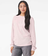 Canvas Unisex Heavyweight Long Sleeve Boxy T-Shirt | Soft Pink thumbnail 3