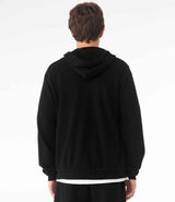 Canvas Unisex Full Zip Hoodie | Black thumbnail 3