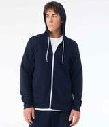 Canvas Unisex Full Zip Hoodie | Navy thumbnail 2