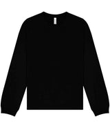 Canvas Unisex Heavyweight Long Sleeve T-Shirt | Black thumbnail 4