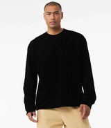 Canvas Unisex Heavyweight Long Sleeve T-Shirt | Black thumbnail 1