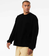 Canvas Unisex Heavyweight Long Sleeve T-Shirt | Black thumbnail 3