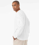 Canvas Unisex Heavyweight Long Sleeve T-Shirt | White thumbnail 2