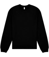 Canvas Unisex Heavyweight Crew Neck Sweatshirt | Black thumbnail 4