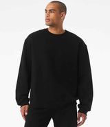 Canvas Unisex Heavyweight Crew Neck Sweatshirt | Black thumbnail 1