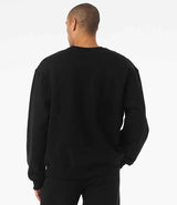 Canvas Unisex Heavyweight Crew Neck Sweatshirt | Black thumbnail 2