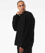 Canvas Unisex Heavyweight Crew Neck Sweatshirt | Black thumbnail 3