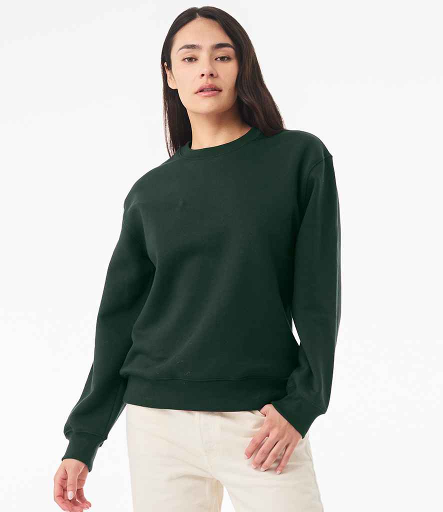 Canvas Unisex Heavyweight Crew Neck Sweatshirt | Forest Green