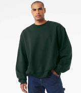Canvas Unisex Heavyweight Crew Neck Sweatshirt | Forest Green thumbnail 2