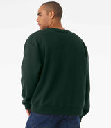 Canvas Unisex Heavyweight Crew Neck Sweatshirt | Forest Green thumbnail 3
