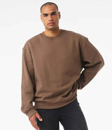 Canvas Unisex Heavyweight Crew Neck Sweatshirt | Vintage Brown thumbnail 2