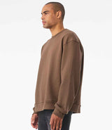 Canvas Unisex Heavyweight Crew Neck Sweatshirt | Vintage Brown thumbnail 4
