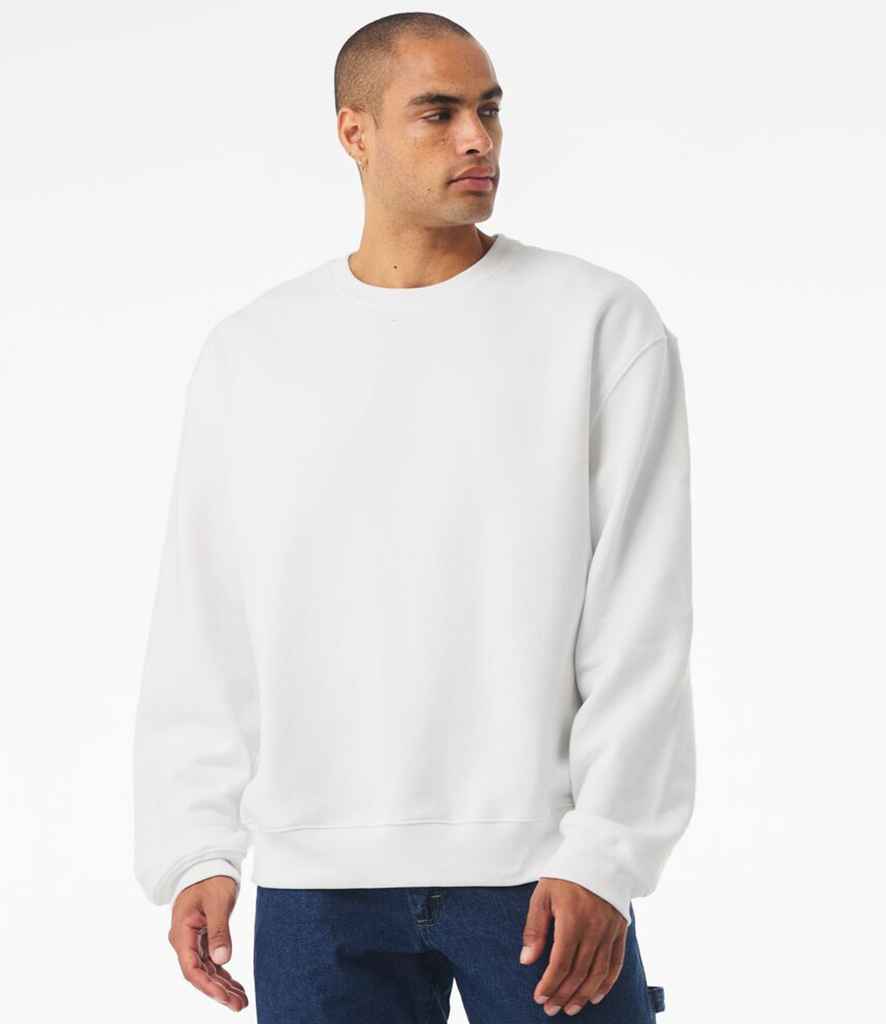 Canvas Unisex Heavyweight Crew Neck Sweatshirt | White