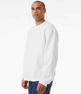 Canvas Unisex Heavyweight Crew Neck Sweatshirt | White thumbnail 3