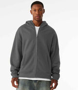 Canvas Unisex Heavy Full Zip Hoodie | Asphalt thumbnail 1
