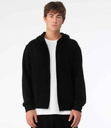 Canvas Unisex Heavy Full Zip Hoodie | Black thumbnail 1