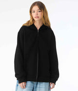 Canvas Unisex Heavy Full Zip Hoodie | Black thumbnail 2