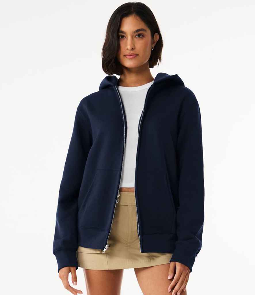 Canvas Unisex Heavy Full Zip Hoodie | Navy