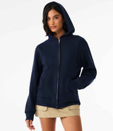 Canvas Unisex Heavy Full Zip Hoodie | Navy thumbnail 2