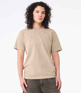 Canvas Unisex Heavyweight Washed T-Shirt | Khaki thumbnail 2