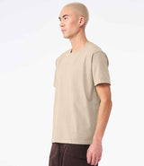 Canvas Unisex Heavyweight Washed T-Shirt | Khaki thumbnail 4