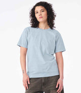 Canvas Unisex Heavyweight Washed T-Shirt | Washed Denim thumbnail 1