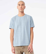 Canvas Unisex Heavyweight Washed T-Shirt | Washed Denim thumbnail 2