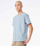 Canvas Unisex Heavyweight Washed T-Shirt | Washed Denim thumbnail 4