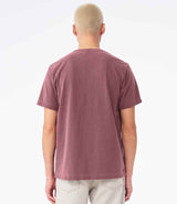 Canvas Unisex Heavyweight Washed T-Shirt | Washed Maroon thumbnail 3