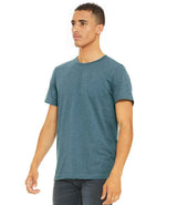 Canvas Unisex Heather CVC T-Shirt | Heather Deep Teal thumbnail 3