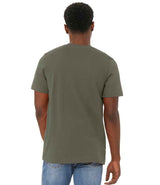 Canvas Unisex Heather CVC T-Shirt | Heather Military Green thumbnail 2