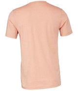 Canvas Unisex Heather CVC T-Shirt | Heather Prism Sunset thumbnail 2