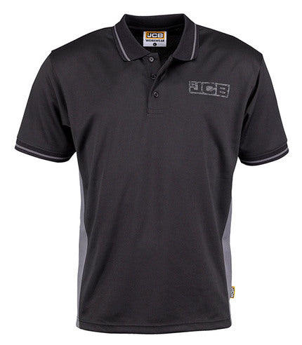 JCB Workwear Trade Polo Shirt - Black