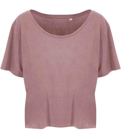 Ecologie Ladies Daintree EcoViscose Cropped T-Shirt