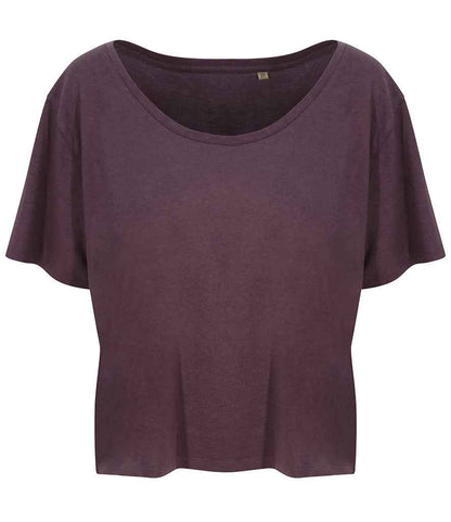 Ecologie Ladies Daintree EcoViscose Cropped T-Shirt