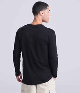 Ecologie Erawan Organic Long Sleeve T-Shirt | Jet Black thumbnail 2