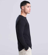 Ecologie Erawan Organic Long Sleeve T-Shirt | Jet Black thumbnail 3