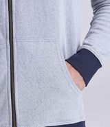 Ecologie Unisex Okavango Sustainable Zoodie | Heather Grey/Navy thumbnail 5